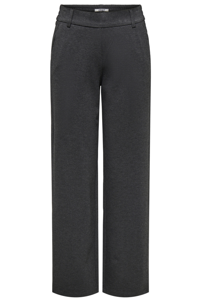 ONLPOPTRASH LIFE MW STRAIGHT PNT NO 15341829 DARK GREY MELANGE
